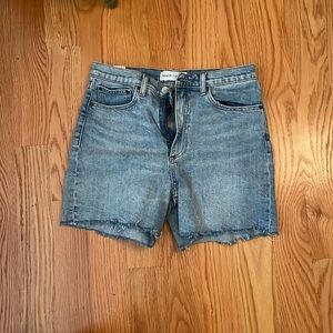 denim forum shorts